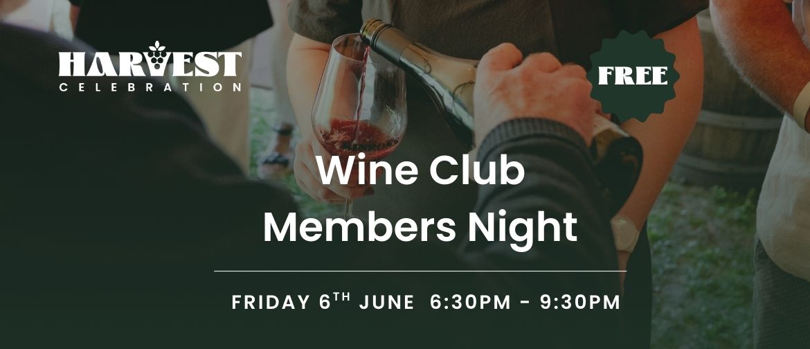 Wine Club Members Night 2025