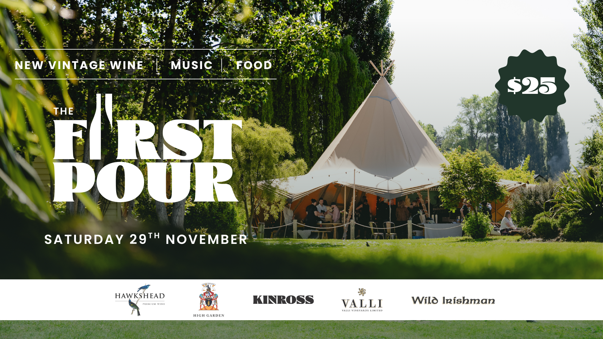 The First Pour - 29th November 2025