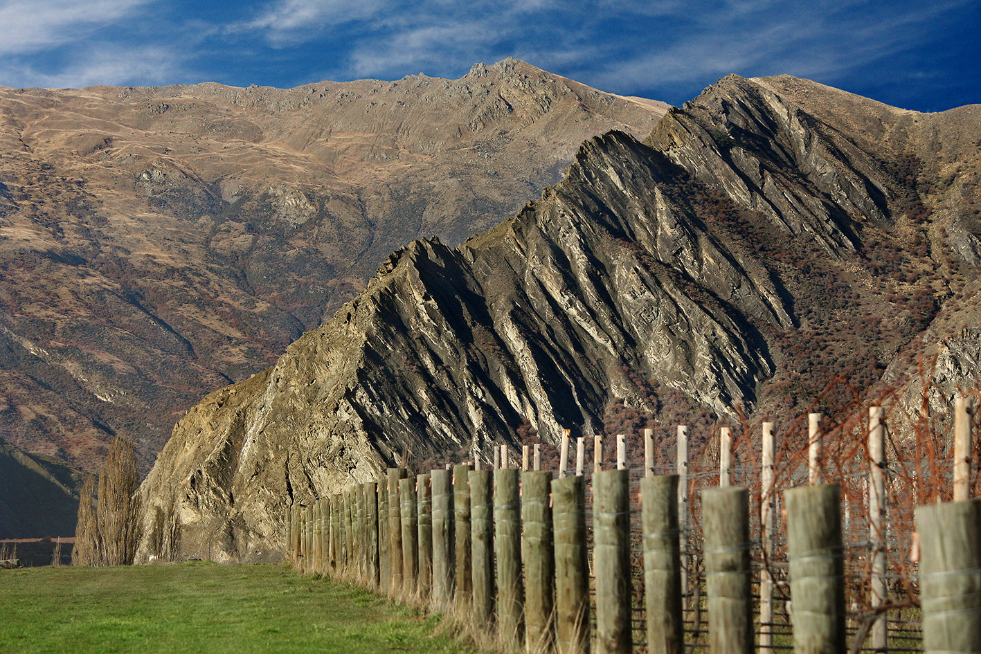 Nevis Bluff in Gibbston Central Otago. Taken at Kinross