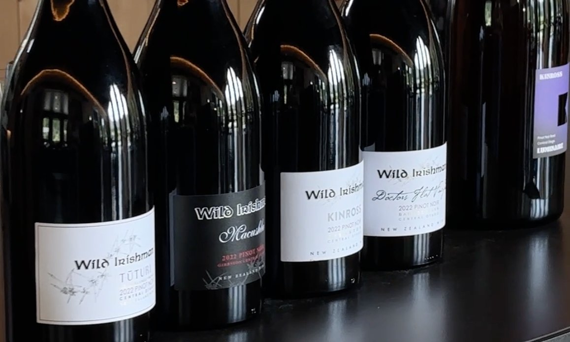 Magnums of premium Central Otago wine