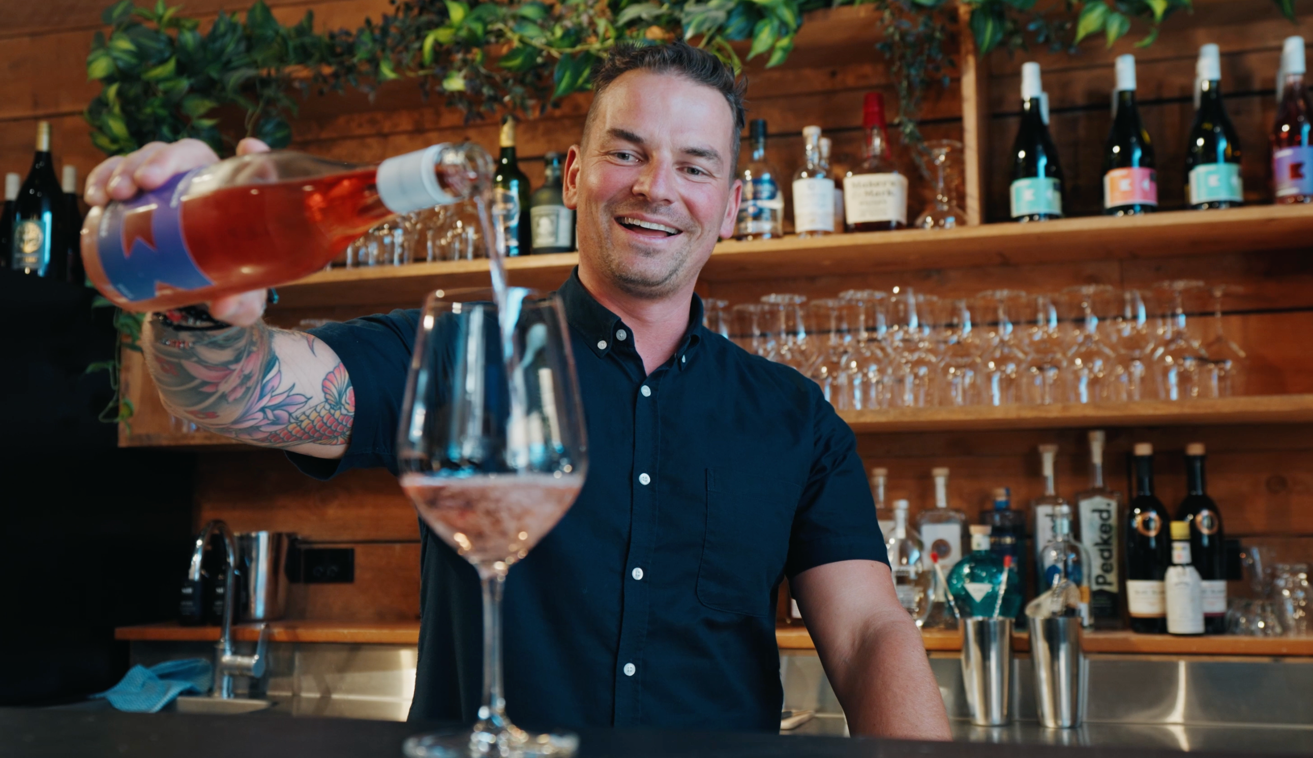 Bunch of grapes at Kinross