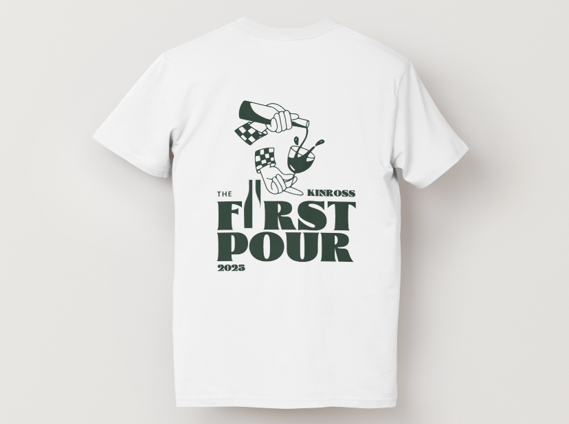 The First Pour T-shirt - Pre-order