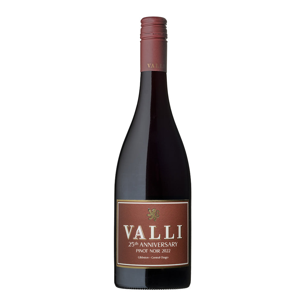 Valli 25th Anniversary Pinot Noir 2022 (3L Jeroboam) NZ Only