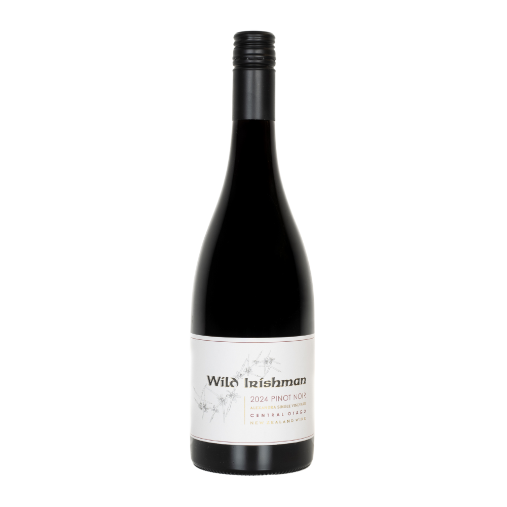 Wild Irishman Alexandra Pinot Noir 2024 Bottle Shot