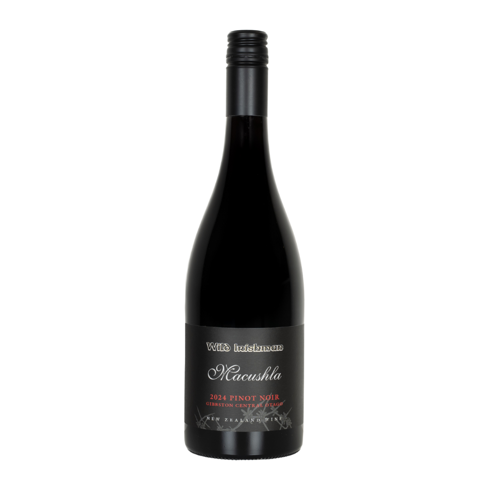 Wild Irishman Macushla Gibbston Pinot Noir 2024 Bottle Shot
