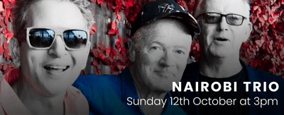 Nairobi Trio Live at Kinross October 12th