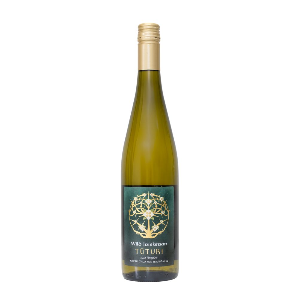 Wild Irishman 'Tūturi' Alexandra Pinot Gris 2024