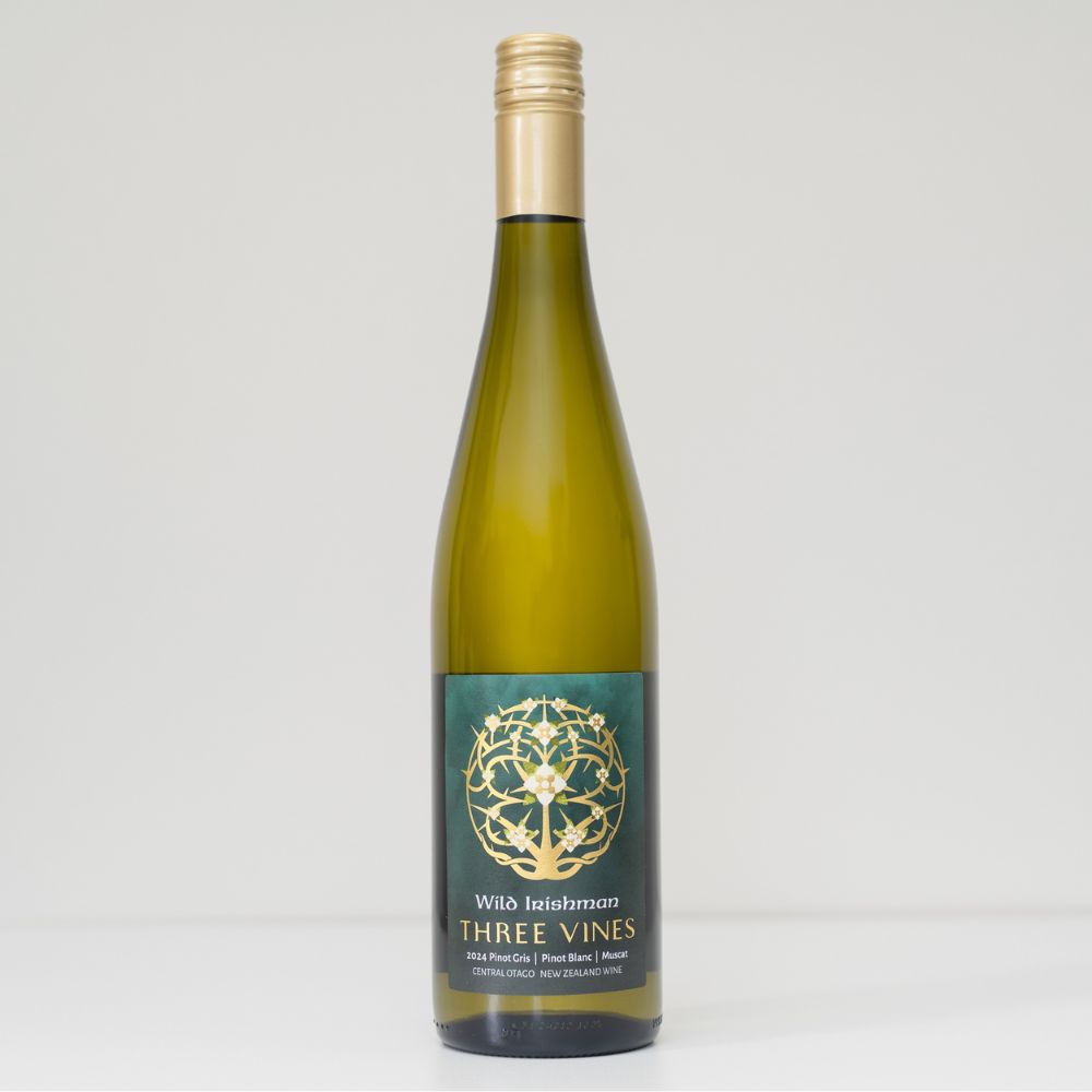 Wild Irishman Three Vines Alexandra 2024  Bottle Shot