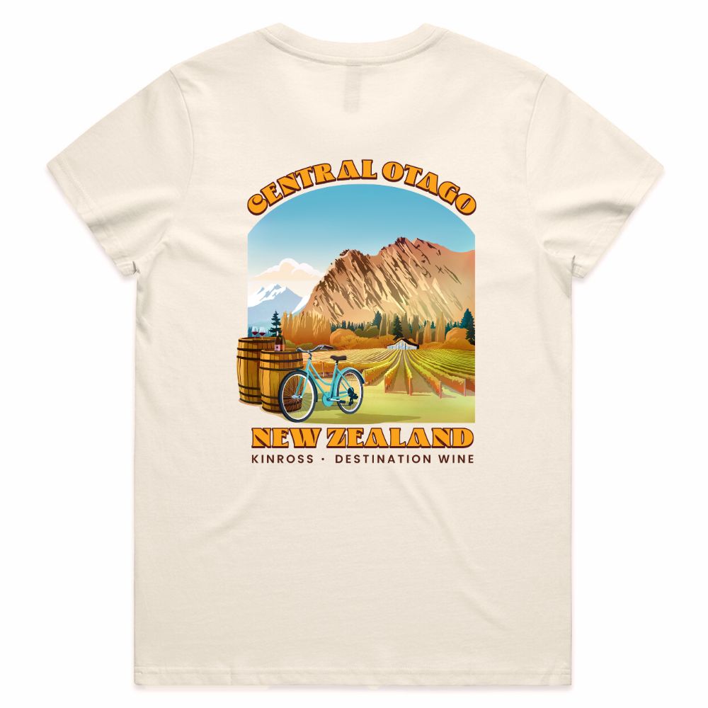 Kinross T- Shirt - Central Otago- Woman