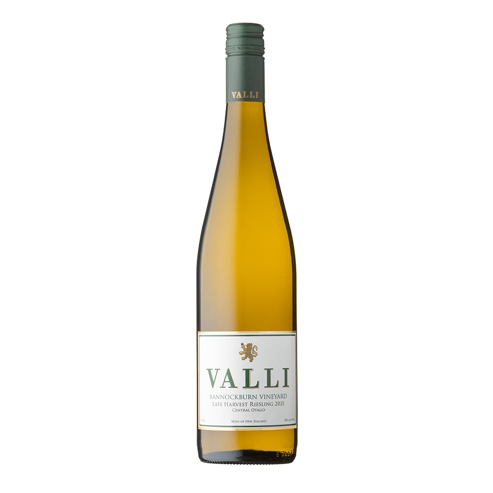 Valli 'Late Harvest' Bannockburn Riesling 2021 (half bottle, 375mL)